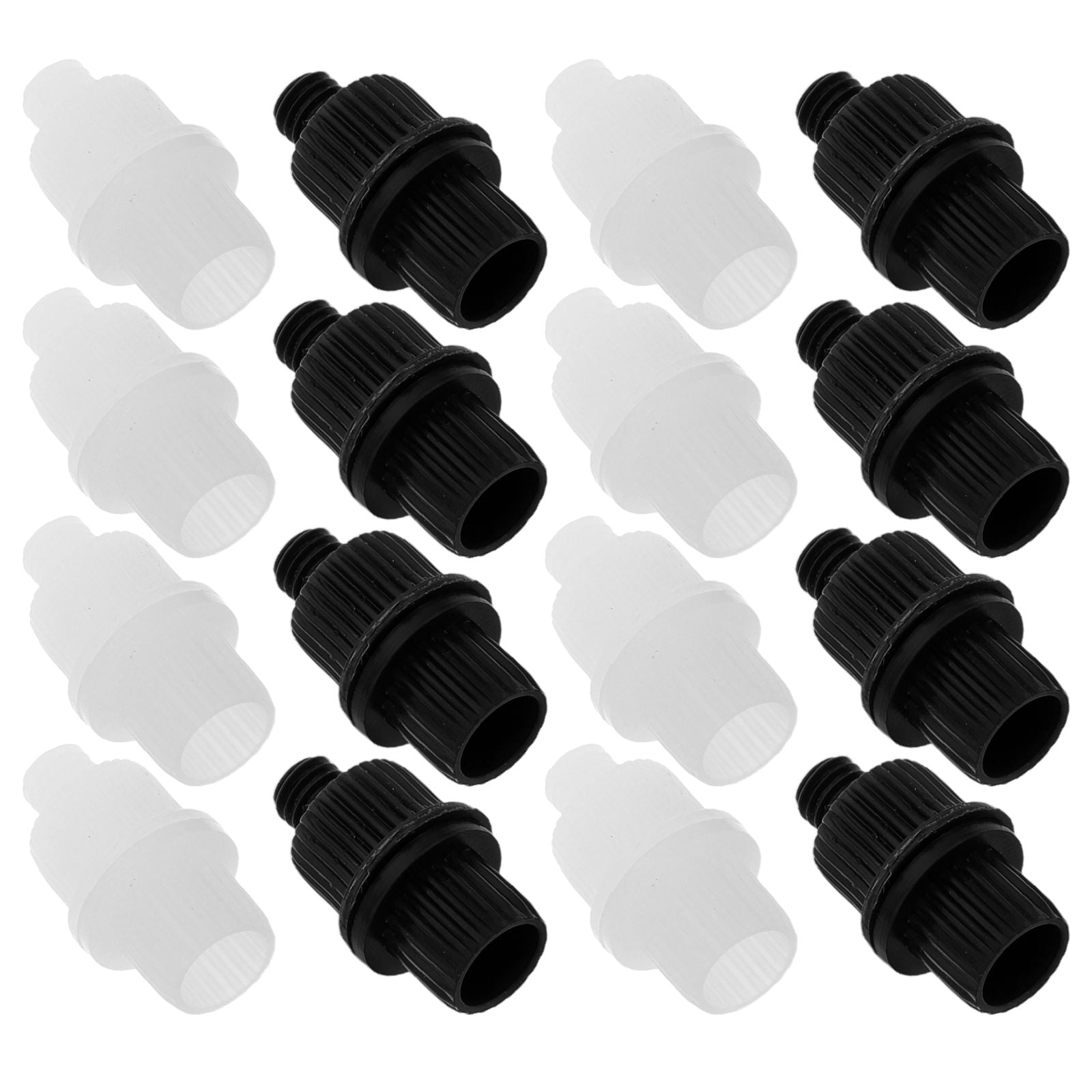 Raindrops 16pcs Nylon License Plate Screws Bolts and Nuts Secure Mounting License Plate Fasteners Screws Kit for Motorcycle Bike Bolt Installation
