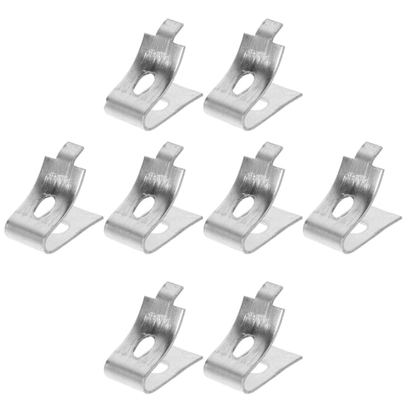 Raindrops 18Pcs Shelf Bracket Clips Stainless Shelf Supports Clips Shelf Pegs Shelf Parts