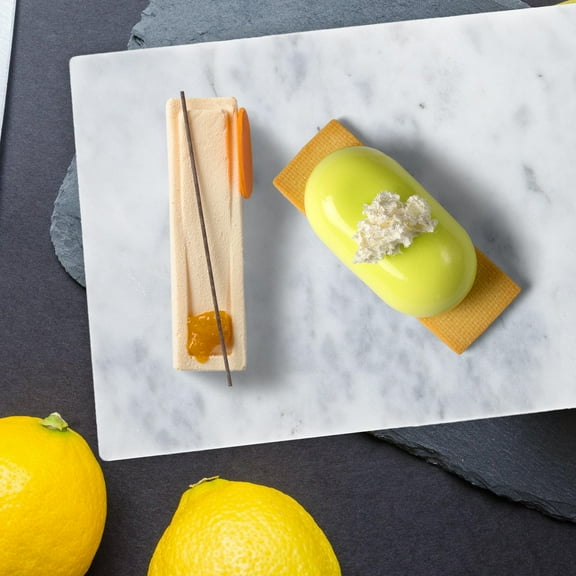 Raindrops 1PC Marble Storage Tray with Handle Creative Food Serving Plate Biscuit Tray