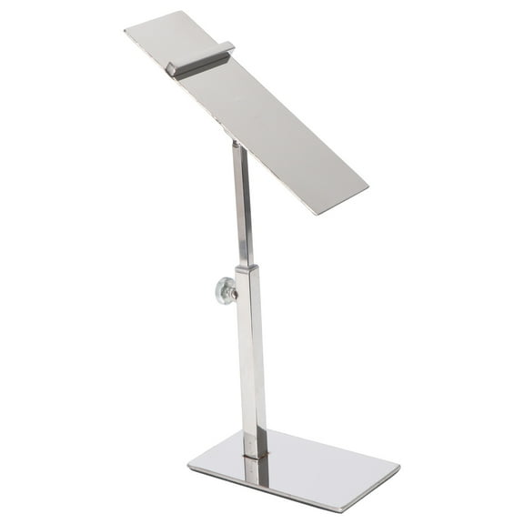 Raindrops White Metal Shoe Display Stand for Home Store Use Made of Stainless Steel and Anti Rust 1PC