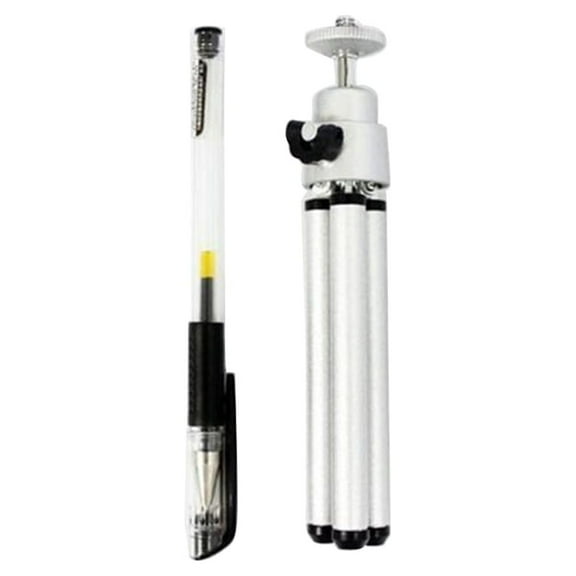 Raindrops 1Pack Adjustable Aluminum Alloy Mini Tripod Stand for Camera and Phone on Uneven Surfaces Compact Tripod