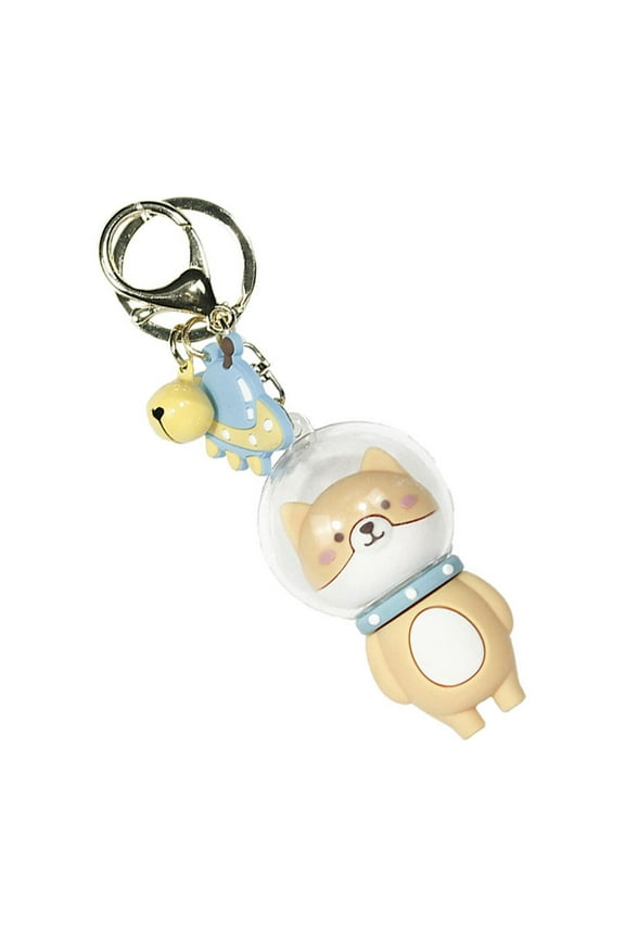 1Pack Animal Keyring Cute Key Chain Daily Use with Assorted Color Metal Material