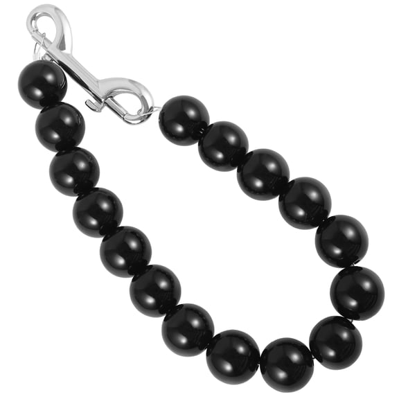 Raindrops 1Pack Black Plastic and Iron Flagpole Retainer Ring for Windproof Secure Flag to Flagpole 6.7x6.7x1in