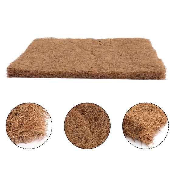 Raindrops 1Pack Brown Light Brown Dampproof Hatching Mat for Bird Nests Egg Factory 19.65X19.65X1.18in