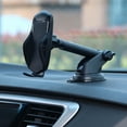 thumbnail image 1 of Raindrops 1Pack Car Suction Phone Mount Abs Black Square Strong Sticky Suction For Drivers 11.8X3.1X2.8In, 1 of 8