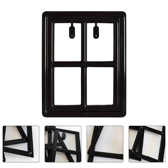 Raindrops Durable Pet Screen Door Latch Function Summer Winter Protection 1Pc