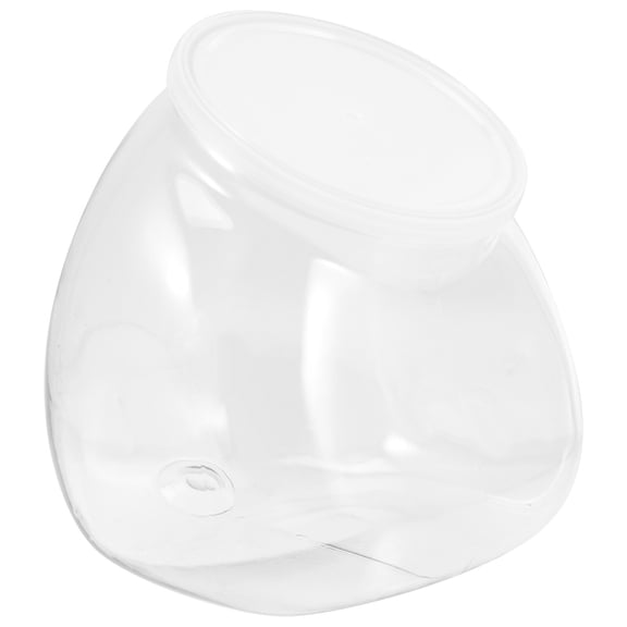 Raindrops Party Candy Jars Clear Plastic Jars 1Pack 5.9x5.7x5.5in