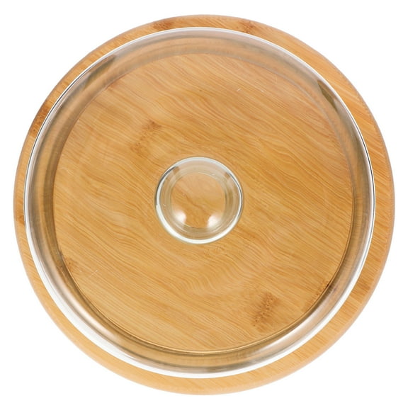 Raindrops 1Pack Convenient Pastry Plate Practical Cake Tray For Friends Food Serving In Assorted Color 8.25X8.25X6.17In