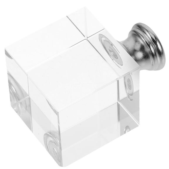 Raindrops 1Pack Crystal Lamp Finial Cap Knob For Table Decor