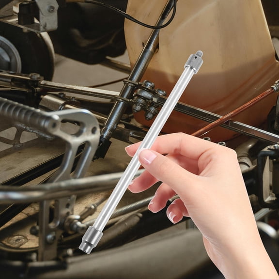 Raindrops 1Pack Dark Grey Tool Accessories Iron Push Rod for Maintenance and Replacement Parts 20.0X0.4X0.4In