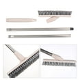 thumbnail image 1 of Raindrops Shower Brush for Cleaning Long Handle Beige 1Pack, 1 of 8
