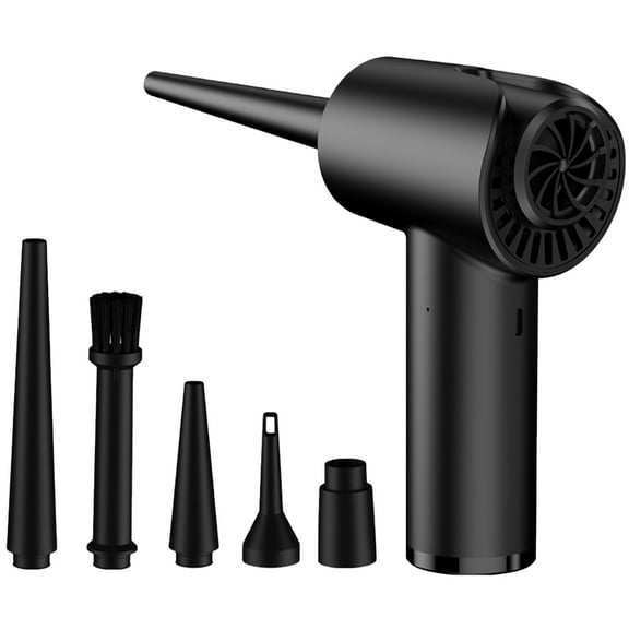 Raindrops 1Pack Duster for Daily Use Black Handheld 7.7X4.4X2.7in