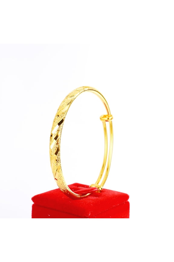 1Pack Elegant Copper Bracelet Jewelry for Women Prom Golden