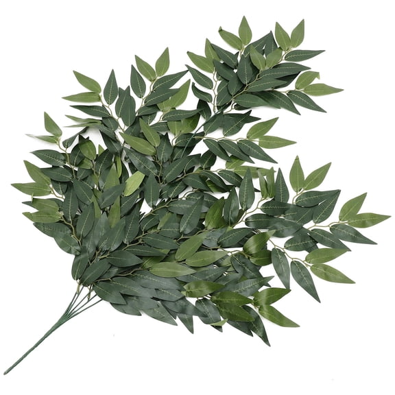 Raindrops 1Pack Eucalyptus Stem 29.1x9.8in Plastic for Study Room Realistic Home Decor