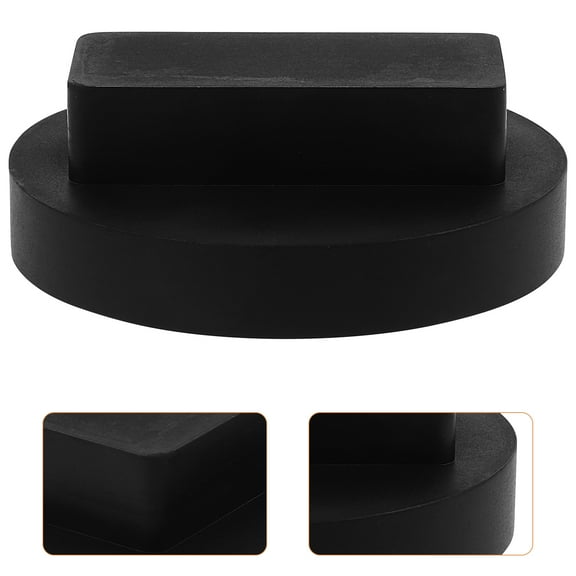 Raindrops 1Pack Floor Jack Pad Rubber Support Pads for Wear Resistance Square Shape 2.9x2.9x1In