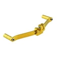 thumbnail image 1 of Raindrops 1Pack Golden Aluminum Alloy Dual Head Gear Shift Lever for Motorcycle Accessories 11.8x7.9x0.8in, 1 of 8