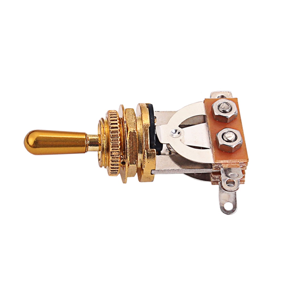 Raindrops 1Pack Golden Steel Toggle Switch for Electric Guitarists ...