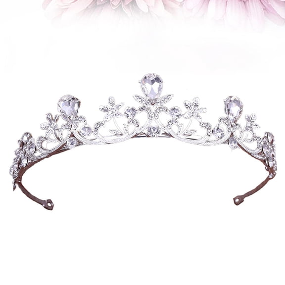 Raindrops 1Pack Wedding Hair Band for Bridesmaid Decorative Alloy Accessory for Parties