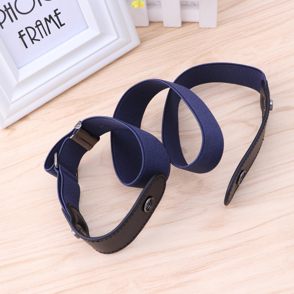 Raindrops 1-Pack Women's Elastic Adjustable Invisible Belt for Jeans and Pants, Comfortable