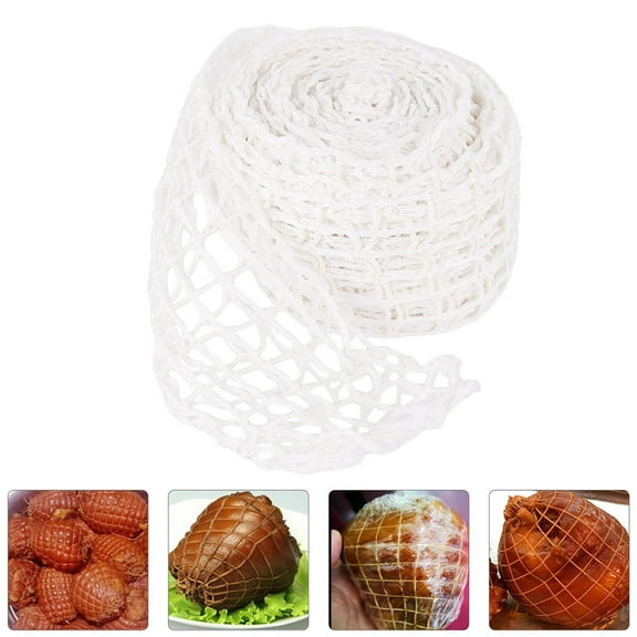 Raindrops 1Pack Meat Roll Nets Mesh Netting For Meat Food Wrapping Festival Atmosphere