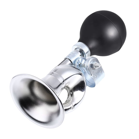 Raindrops 1Pack Metal Bike Horn with Crisp Sound for Urban Riding and Mountain Biking in Black