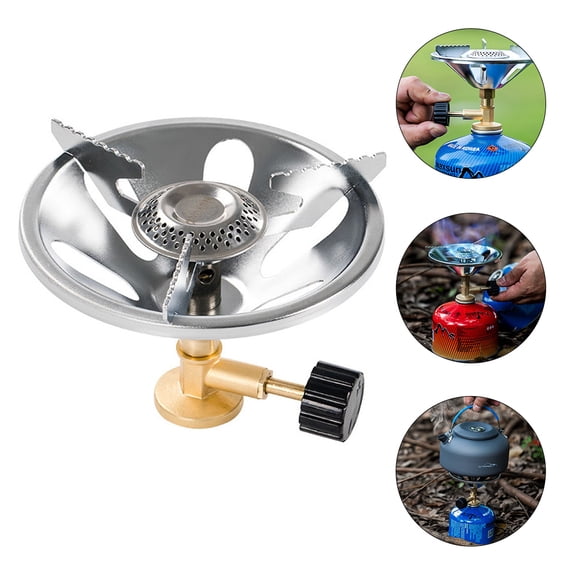 Raindrops Portable Mini Camping Stove 1-Pack with Copper Quick Heat, Compact Emergency Outdoor Cooking Gear for Hiking