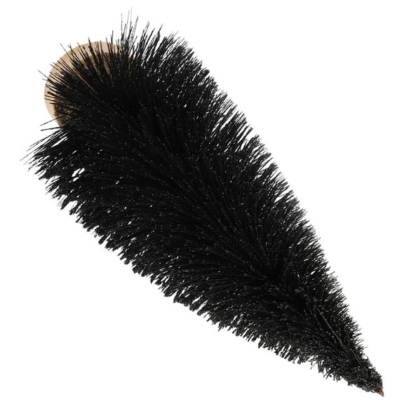 Raindrops Mini Ornaments for Christmas Tree Black Plastic 1Pcs Friends