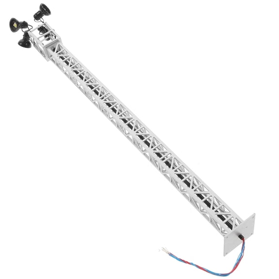 Raindrops 1Pack Mini Railroad Signal Light Model 3V/12V Voltage LED Lighting for Scene Decoration 8.45X0.51X0.51in