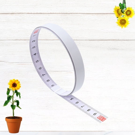 Raindrops 1Pack Miter Track Tape Steel Ruler for Small Measuring Tape 118In