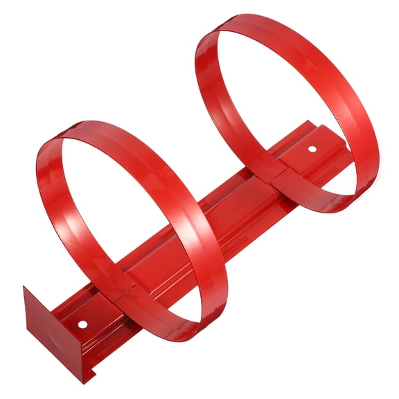 Raindrops 1Pack Mount Wall Bracket Iron Hanger Red Rectangular For and Office Use