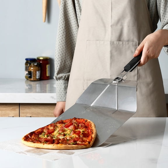 Raindrops Stainless Steel Pizza Paddle Silver 1Pcs 21.3X10X2.1In