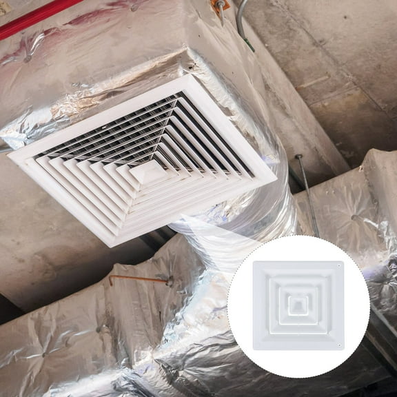 Raindrops 1Pack Return Vent Cover ABS Plastic for Ceiling Application 30X30X1.5in