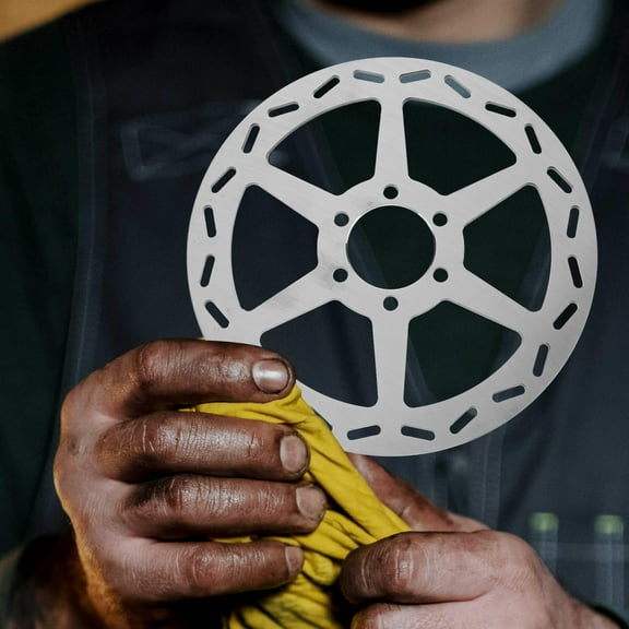 Raindrops 1Pack Round Brake Disc Disk 7.1x7.1x0.1in Metal For Scooter Go Kart Enhanced Safety