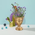 thumbnail image 1 of Raindrops Desktop Planter Flower Pot Iron Vintage 1Pack 22x19cm, 1 of 8
