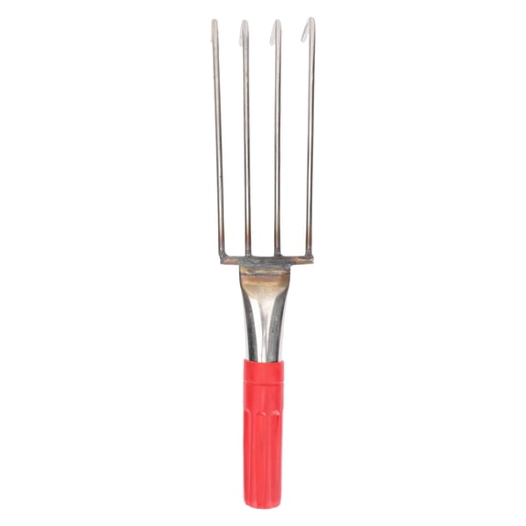 Raindrops 1Pack Convenient Handle Design Rake for Clamming Clam Digging Tools 11.8x3in