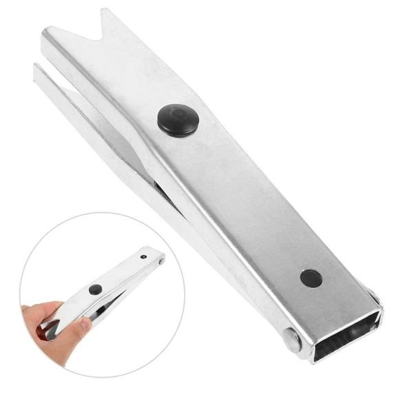 Raindrops 1Pack Silver Carbon Steel Automotive Trim Removal Tool Beginners 6.7*1.2*1.2in