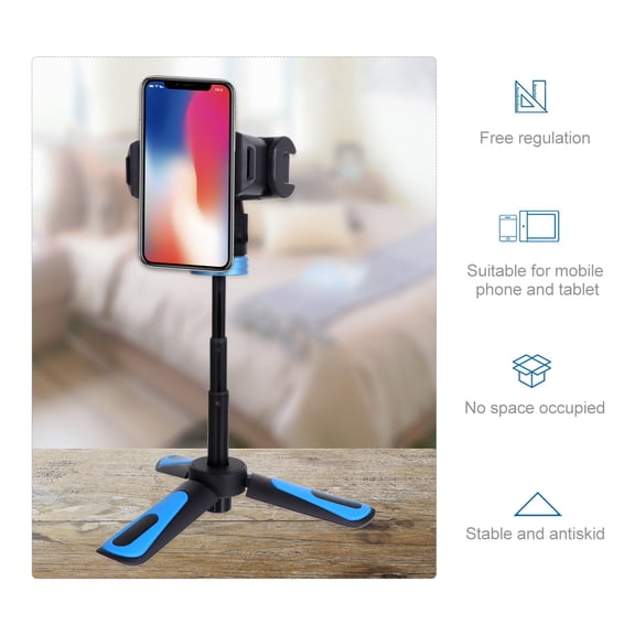 Raindrops 1Pack Triangular Stand Rod Shape Selfie Stick Tripod for Cellphone Photography 15.70X3.10X3.10CM