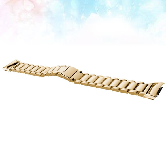 Raindrops 1-Pack Golden Chain Style Watchband for R360, 11.7x0.7in Stainless Steel Replacement Strap