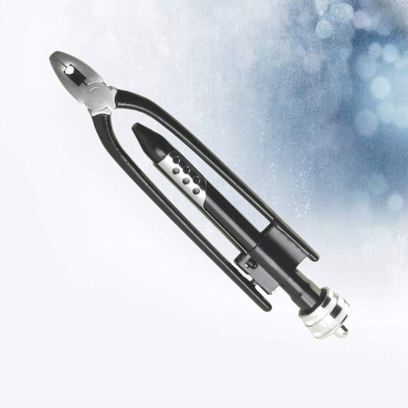 Raindrops 1Pack Wire Twisting Pliers Black Steel for Technicians in Artistic Wire Crafting and Industrial Use