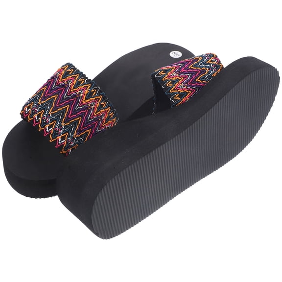 Raindrops 1Pair Simple Fashion Lady Sandals Red Comfortable and Non Deformable Shoes