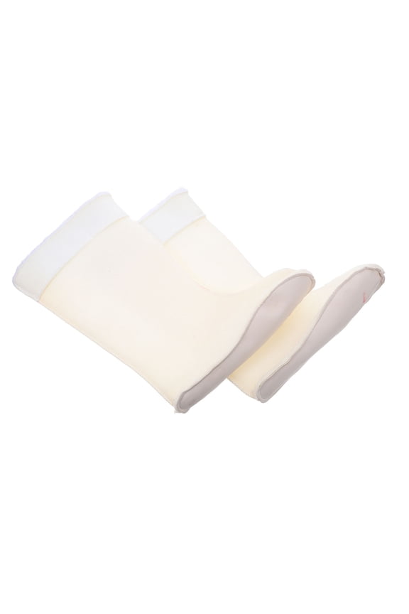 1 Pair Soft Cotton Velvet Boot Liners for Winter Warmth, Insulated Inserts for Rain Boots and Cold Weather