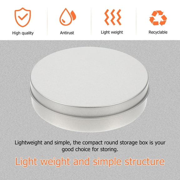 Raindrops Candy Jar with Lid, Round Airtight Cookie Tin for Home Storage, Snack Container, and Stylish