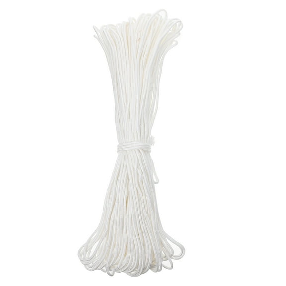Raindrops 1Pc Flagpole Replacement Cotton Rope Flag Cotton Rope Flagpole Lifting Cotton Rope