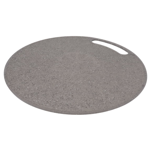 FOMIYES 1Pc Fruit Cutting Board Plastic with Imitation Marble Slip Resistant Surface