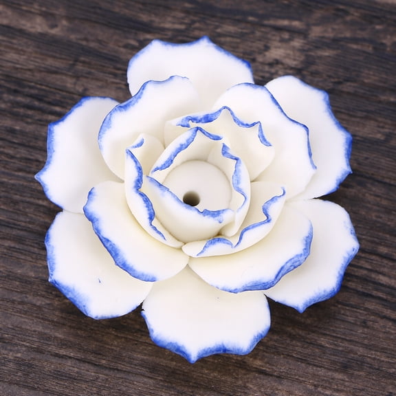 USHOBE Small Fake Flower Peony Ceramic Multi Colored 1 Pc For Photo Props