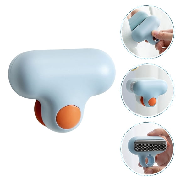 Raindrops 1Pack Window Wiper Wall Suction Glass Wiping Tool Blue for Cleaning Accessory