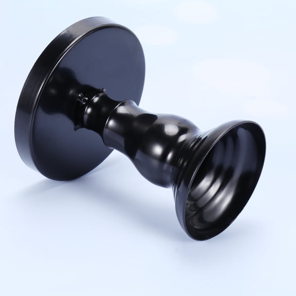 Raindrops Black Metal Cake Stand - Elegant 1Pc Display for Weddings, Parties, Bakery Buffets, and Special Events