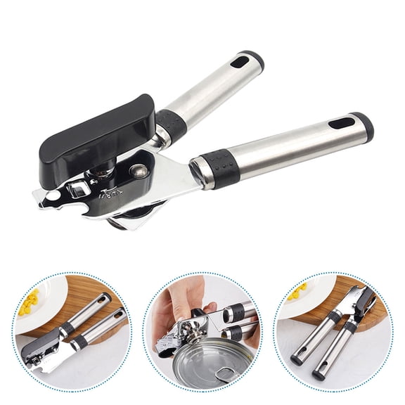 Raindrops Stainless Steel Can Opener 1Pc Multi-Function Bottle Opener Kitchen Tool