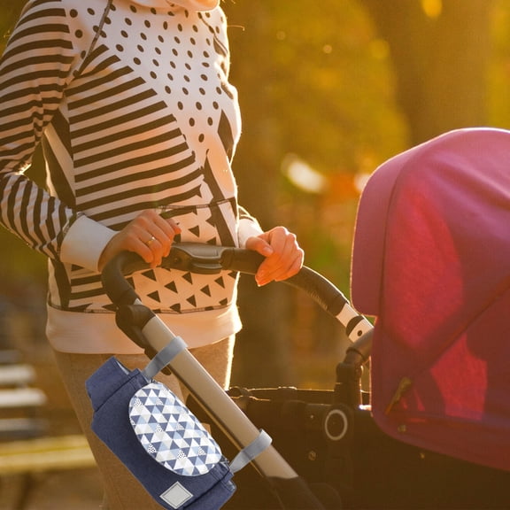 Raindrops 1Pc Convenient Pram Hanging Bag for Water Bottle and Diaper Storage