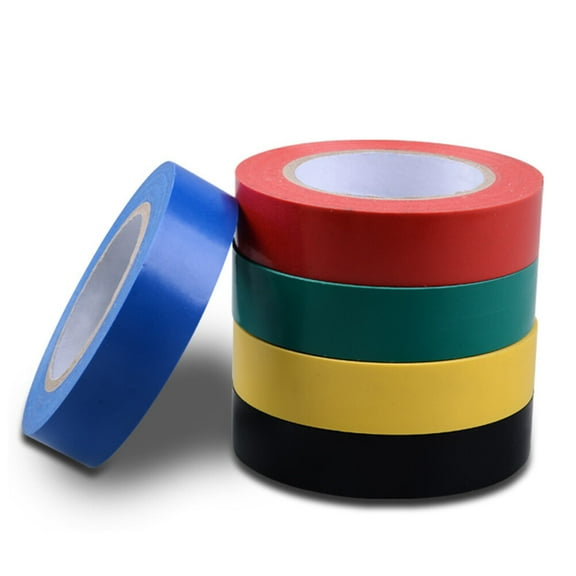 Raindrops 1Pc Red Vinyl Electrical Insulation Tape Moisture and Abrasion Resistant for Wiring